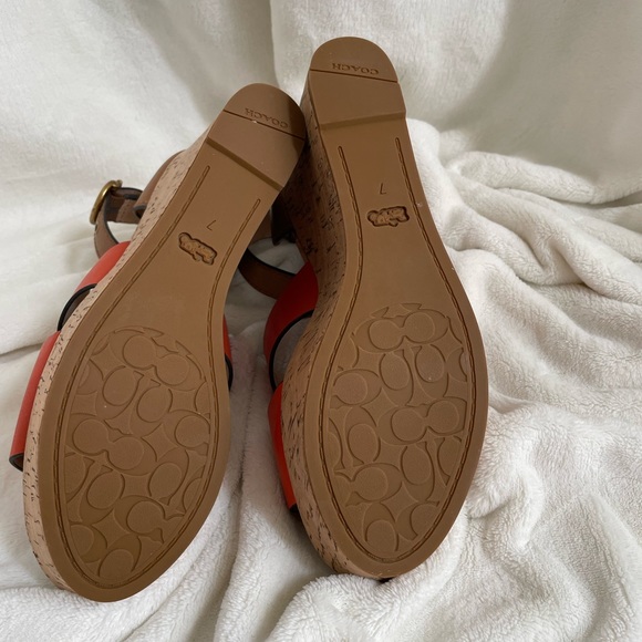 Coach wedges, perfect for summer! Never worn. - Picture 4 of 5
